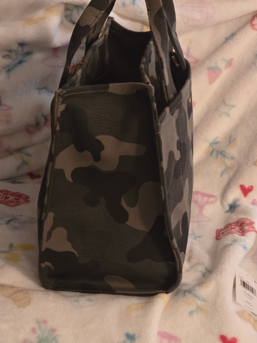 Coach Camouflage Cargo Tote - Olive and Black - Picture 6 of 7